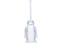Gisela Graham Clear Acrylic Penguin Christmas Tree Decoration