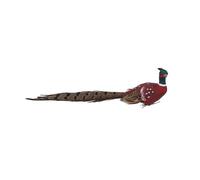 Gisela Graham Clip on Feather Pheasant Decoration
