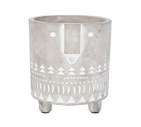 Gisela Graham Concrete Face Pot Cover, Medium, 20048