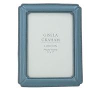 Gisela Graham Dusky Blue Classic Resin Photo Frame (5 X 7 Inch)