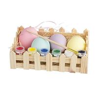 Gisela Graham Easter Tree Decorations - Paint your own Easter Egg KIt