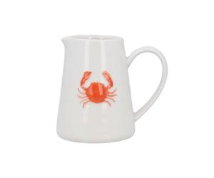 Gisela Graham Embossed Crab Design Mini Jug