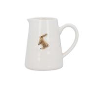 Gisela Graham Embossed Hare Design Mini Jug