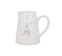 Gisela Graham Embossed Spotty Dog Design Mini Jug