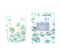 Gisela Graham Eucalyptus and Mint Scented Boxed Candle Pot