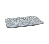 Gisela Graham Floral Vines Trinket Dish, large, Grey