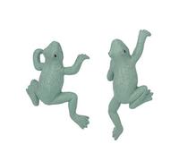 Gisela Graham Frog Plant Pot Ornaments