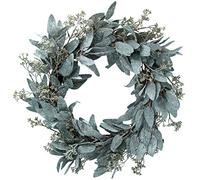 Gisela Graham Frosted Eucalyptus Wreath