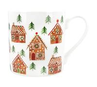 Gisela Graham Gingerbread House Bone China Mug