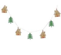 Gisela Graham Gingerbread House Christmas Garland
