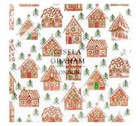 Gisela Graham Gingerbread House Paper Napkins, Pack of 20