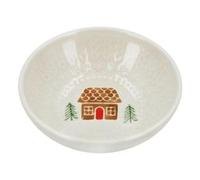 Gisela Graham Gingerbread House Stoneware Bowl, Small