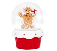 Gisela Graham Gingerbread Man Miniature Snowglobe Decoration