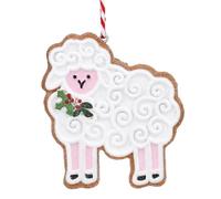 Gisela Graham Gingerbread Sheep Hanging Tree Decoration