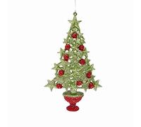 Gisela Graham Glitter Star Christmas Tree Decoration 16cm