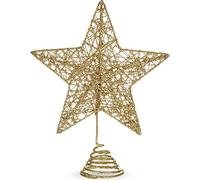 Gisela Graham Gold Glitter Top Star
