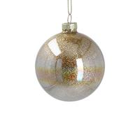 Gisela Graham Gold Lustre Glass Bauble