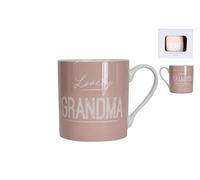 Gisela Graham 'Grandma' Mug, Pink