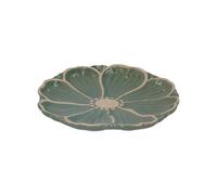 Gisela Graham Green Flower Plate, Small