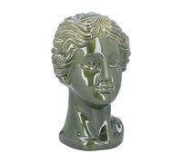 Gisela Graham Green Goddess Bust Ornament