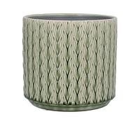Gisela Graham Green Staghorn Plant Pot - Large