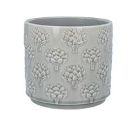 Gisela Graham Grey Artichoke Plant Pot Cover - Medium