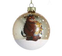 Gisela Graham Gruffalo Baby's 1st Christmas Bauble, Gold, 8cm