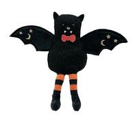 Gisela Graham Halloween Shelf Sitter Decorations, Bat, Pumpkin