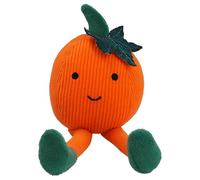 Gisela Graham Halloween Shelf Sitter Decorations, Fabric, Bat, Pumpkin, Spider (Pumpkin)