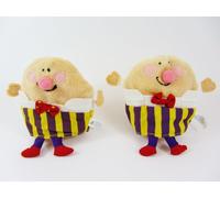 Gisela Graham - Humpty Dumpty Fabric Egg Cosy - Set of 2