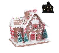Gisela Graham Light Up Gingerbread House Christmas Decoration