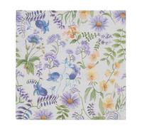 Gisela Graham Lilac & Bluebells Floral Paper Napkins - Pack of 20