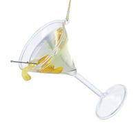 Gisela Graham Martini Cocktail Glass Hanging Christmas Decoration