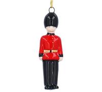 Gisela Graham Mini Royal Guard Christmas Tree Hanging Decoration, Ceramic, 6cm