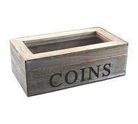 Gisela Graham Natural 'Coins' Storage Box