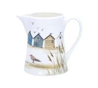 Gisela Graham Nautical Beach Huts Bone China Jug, Small