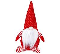 Gisela Graham NORDIC Medium sized FABRIC SITTING SANTA