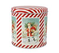 Gisela Graham Nostalgic Santa Christmas Storage Tin