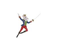 Gisela Graham Nutcracker King Rat Christmas Tree Decoration New