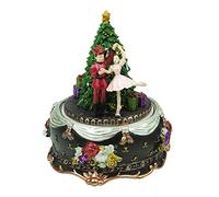 Gisela Graham Nutcracker Revolving Music Box Decoration