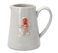 Gisela Graham One Ceramic mini Jug Gingerbread Man design