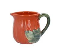 Gisela Graham Orange Pumpkin Ceramic Jug, Small
