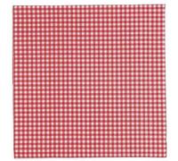 Gisela Graham Pack of 20 Paper Napkins - Red Mini Check/Gingham Design - Great For Picnics and Dinner Parties