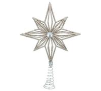 Gisela Graham Pale gold/acrylic Star Tree Topper