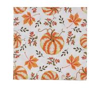 Gisela Graham Paper Napkins, Pumpkin and Berry Design, 3-Ply, 16.5cm, Pack of 20
