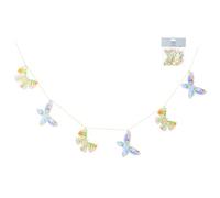 Gisela Graham Pastel Flowers Butterfly Garland