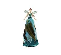 Gisela Graham - Peacock Feather Tree Top Fairy: Large