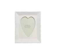 Gisela Graham Picture Frame, Ceramic, White, One Size