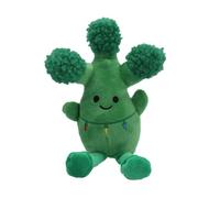 Gisela Graham Plush Broccoli Christmas Decoration - Novelty Festive Vegetable Ornament - Cute Food Christmas Decoration
