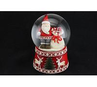 Gisela Graham : Santa with Sack Music Dome by Gisela Graham